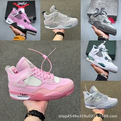 莆田纯原AJ4 Retro"Oxidized Green"乔4代复古休闲运动文化篮球鞋
