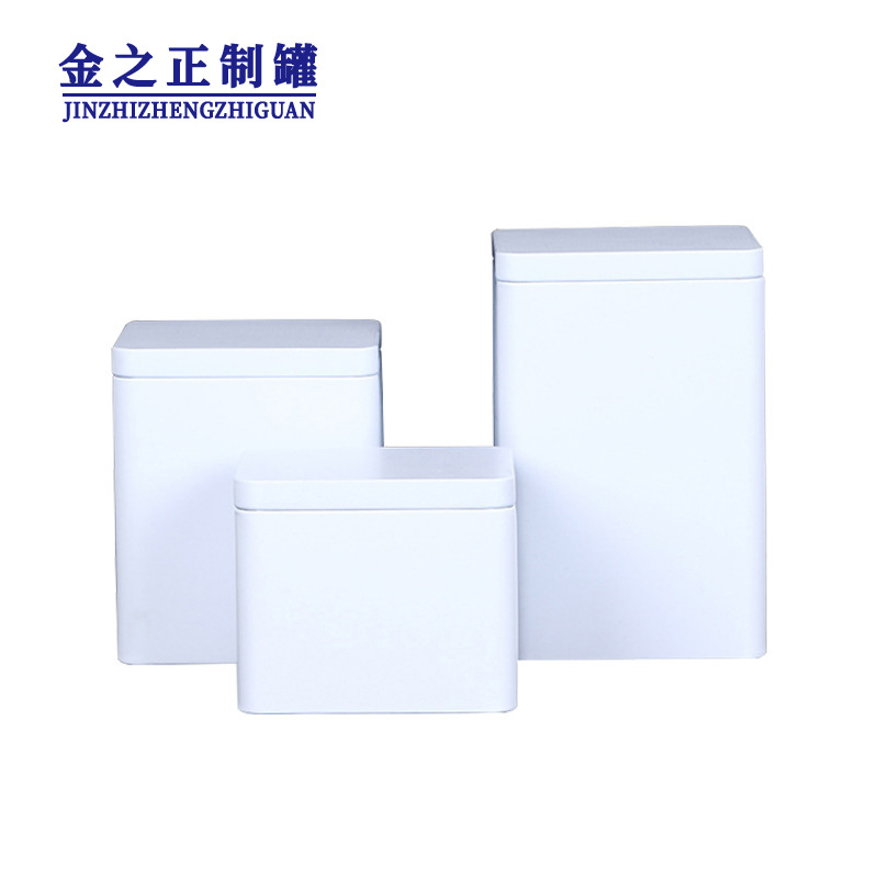 厂家直供方形茶叶罐铁盒 马口铁盒食品级通用礼品包装罐 现货批发
