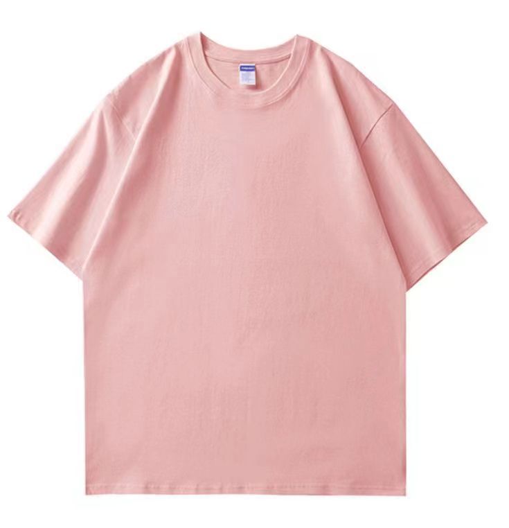 高品質tシャツ260グラム重ポンド純綿落肩tシャツ半袖男ins潮五分袖中袖シャツ|undefined