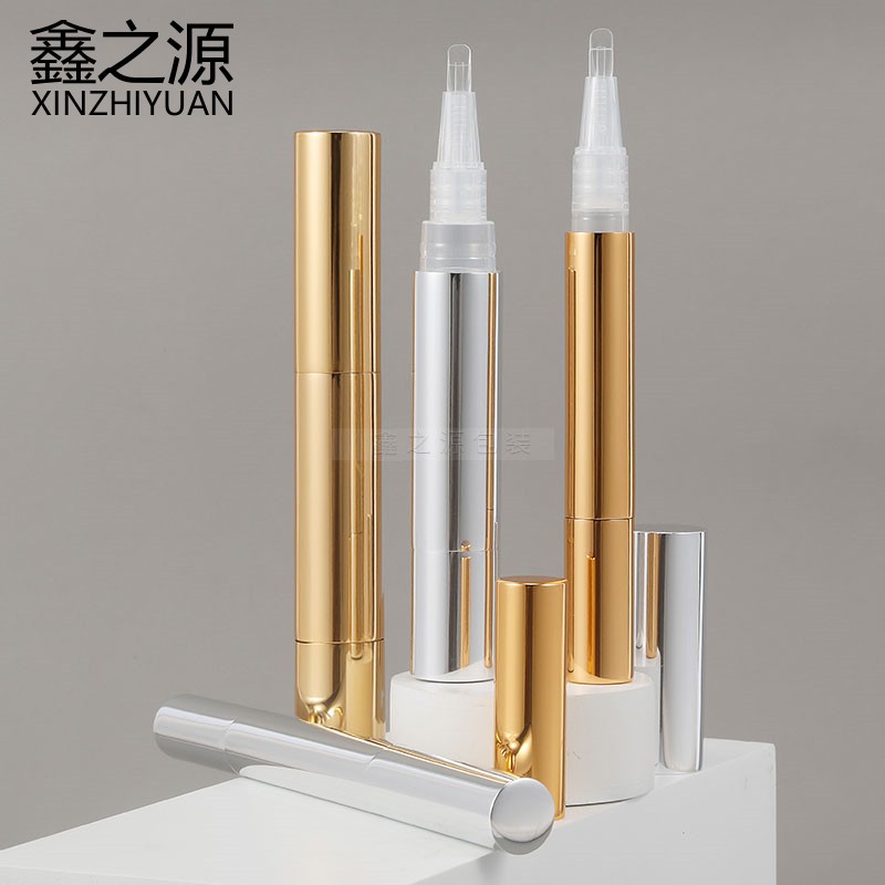 3ml5ml金色银色旋转笔包材化妆品粉底液分装瓶双眼皮定型霜管子
