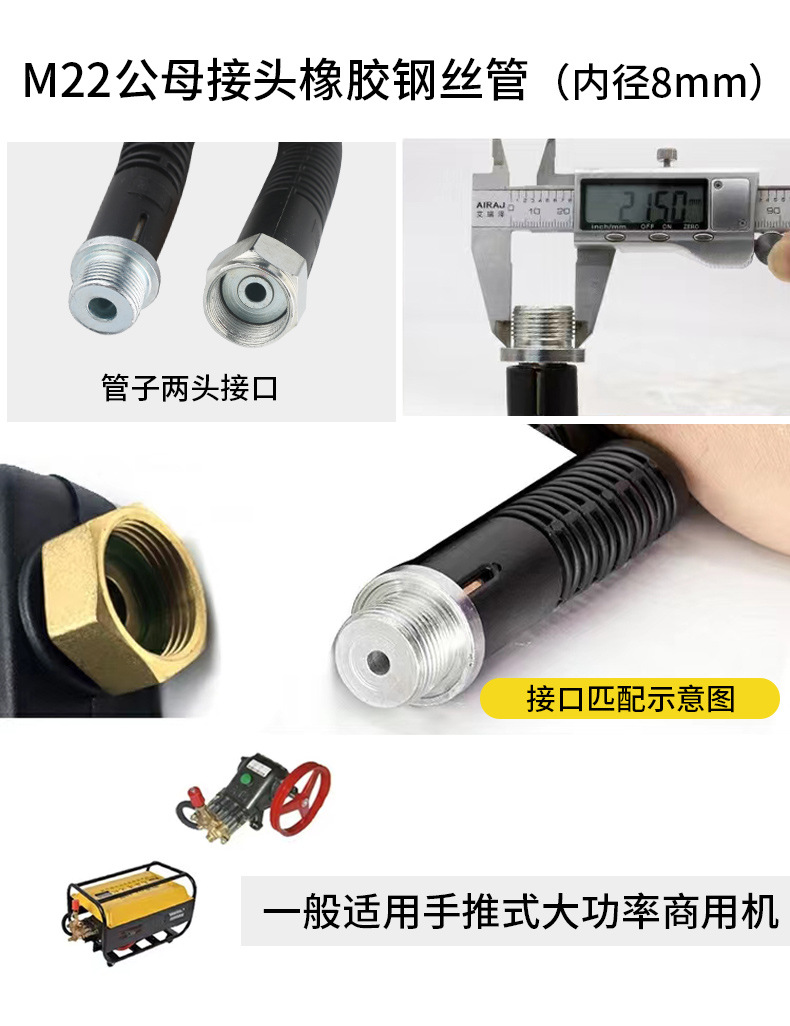 High Pressure Washer Hose for Car Wash Machine