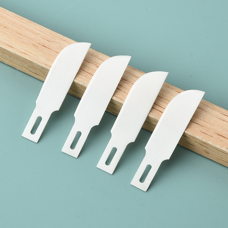 弧形陶瓷手术刀片维修贴膜23号绝缘修边嫁接雕刻刀片工业防腐蚀刀