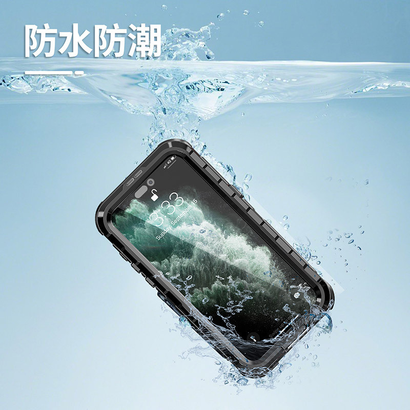 For Underwater All-inclusive Sealed Apple iPhone15Pro Waterproof Mobile Phone Case Swimming Diving Waterproof Protective Shell