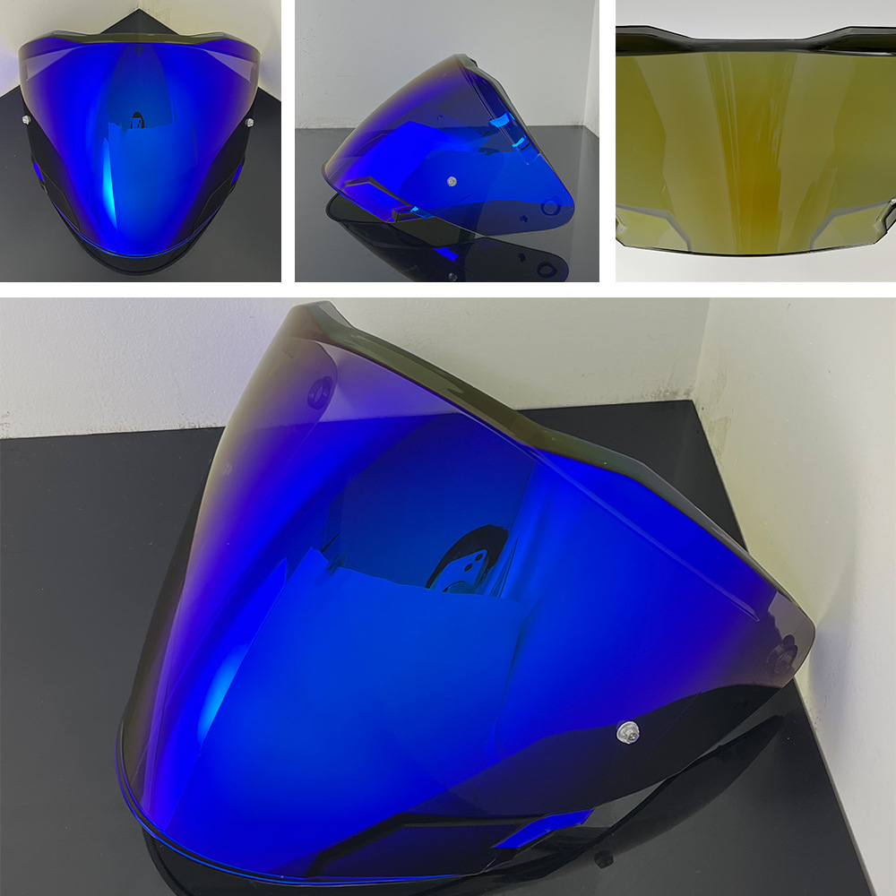Of618 Helmet Lens Is Compatible with Of618, Verso 2 High-Definition Anti-Uv Day and Night Universal Helmet Mirror
