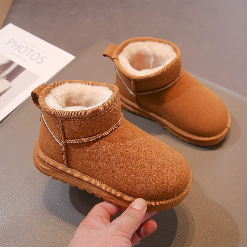 Winter children's boots, warm shoes