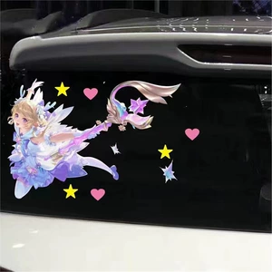 Electric Scooter Stickers Niu Motorcycle Body Cartoon Scratch Cover