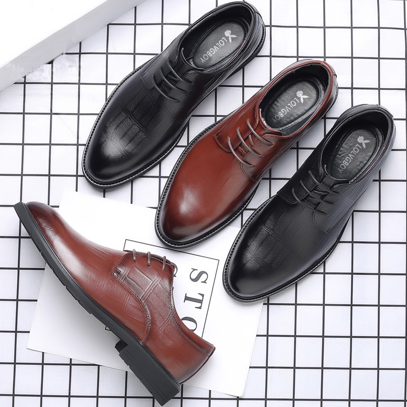 Herren Lederschuhe Im Britischen Stil Für Formelle Anlässe_voghion.com