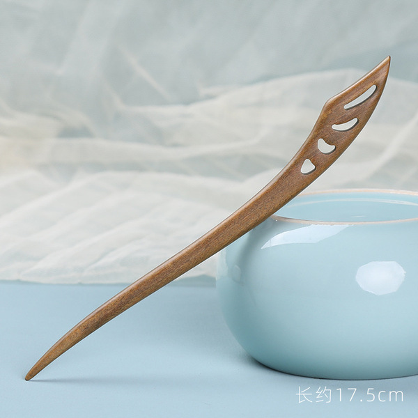 Chinese hairpin green sandalwood