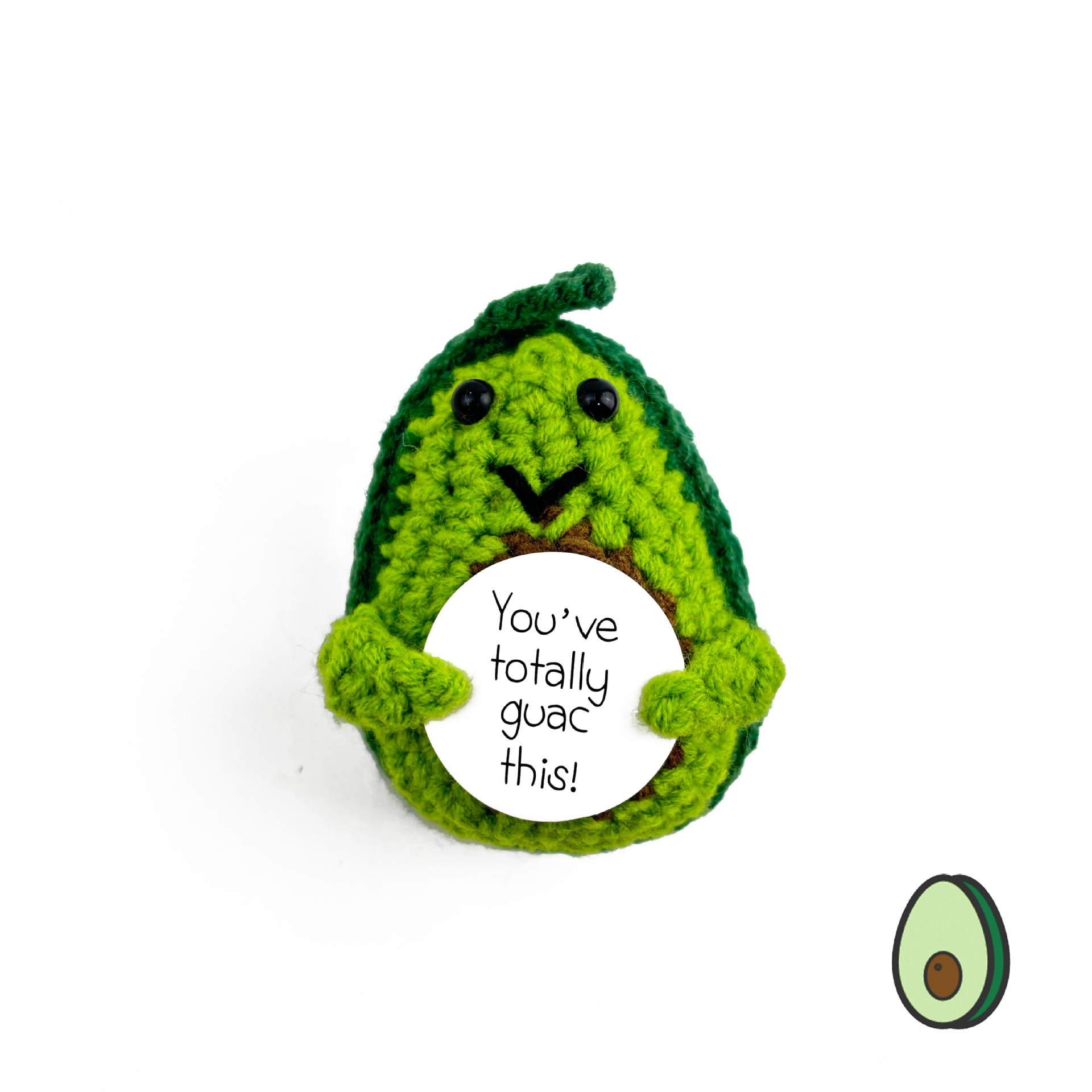 Transfronterizo al por mayor hecho a mano de punto de felpa de energía positiva de la patata emocional vegetal adornos de frutas de juguete pequeño regalo