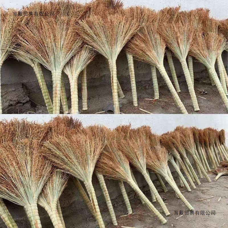 手工扫地编织扫把老式扫帚家用庭院笤帚工地室外耐用高粱加厚学校