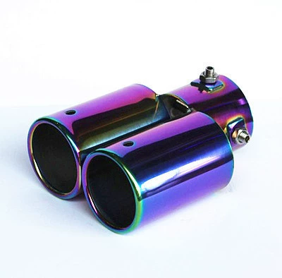 Modification Double Pipe Muffler Tail – Car muffler - one-out-of-two-full-color-straight-payment