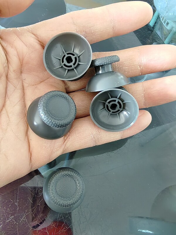 Ps5 Joystick Cap Mushroom Head Button Cap Ps5 Controller 3D Joystick Cap 3D Button Cap Replacement Cap Gray Ps5 Joystick Cap Mushroom Head Button Cap Ps5 Controller 3D Joystick Cap 3D Button Cap Replacement Cap Gray