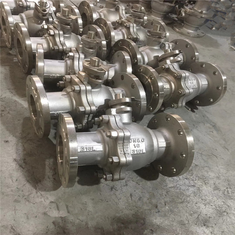 自产自销 Q341H-16P 不锈钢涡轮浮动式法兰球阀 涡轮硬密封球阀