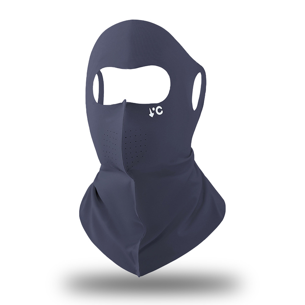 Máscara de protección solar para mujer, cara completa, cara, cara, cara, cara, protección UV, protección para el cuello, máscara para montar sin costuras