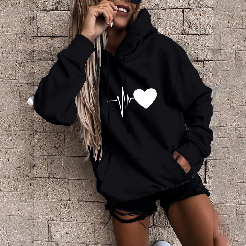 2023 Amazon ebay AliExpress cross-border independent station eBay creative letters European and American men's and women's hooded sweater
