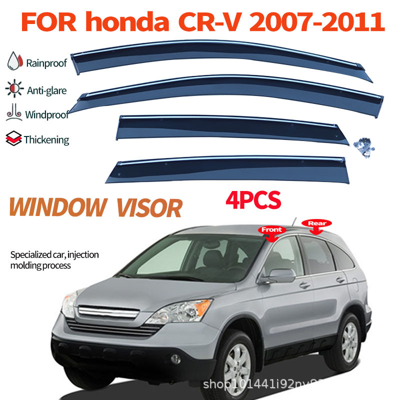 Crv Window Rain Guards Honda Cr-V 2007-2011 Window Visors Special for the Model