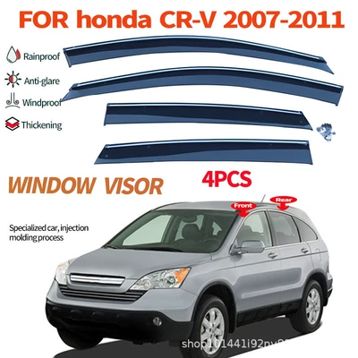 Crv Window Rain Guards Honda Cr-V 2007-2011 Window Visors Special for the Model