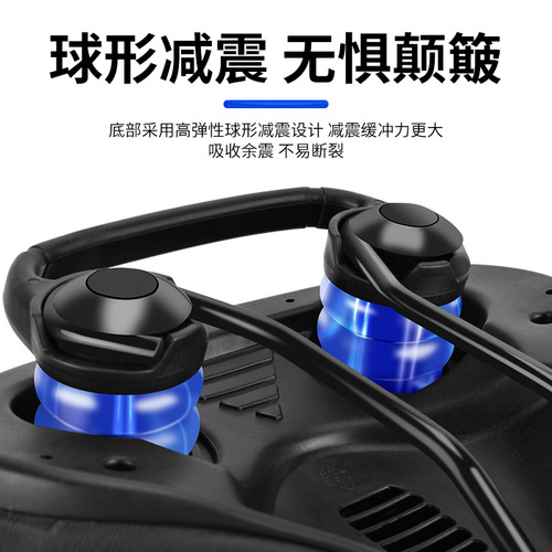Bicycle saddle big butt silicone cushion shock-absorbing ball comfortable riding saddle mountain bike seat riding equipment