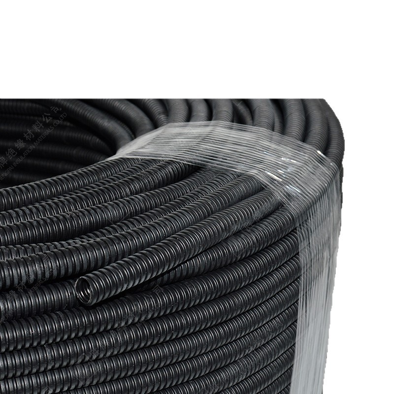 Tubo corrugado de PVC ignífugo de alta tenacidad manguito aislante tubo de protección de cable de plástico arnés de cableado manguera roscada tubo image 6