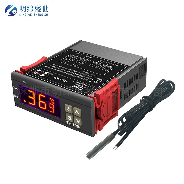 Регулятор температуры STC-1000 аквариумная инкубирующая машина для морепродуктов 12 В электронный цифровой переключатель регулятора температуры микрокомпьютера