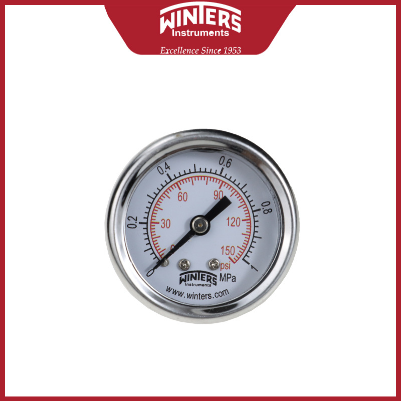 不锈钢压力表PFQ-15轴向IP65文特斯WINTERS代理包邮液压设备用