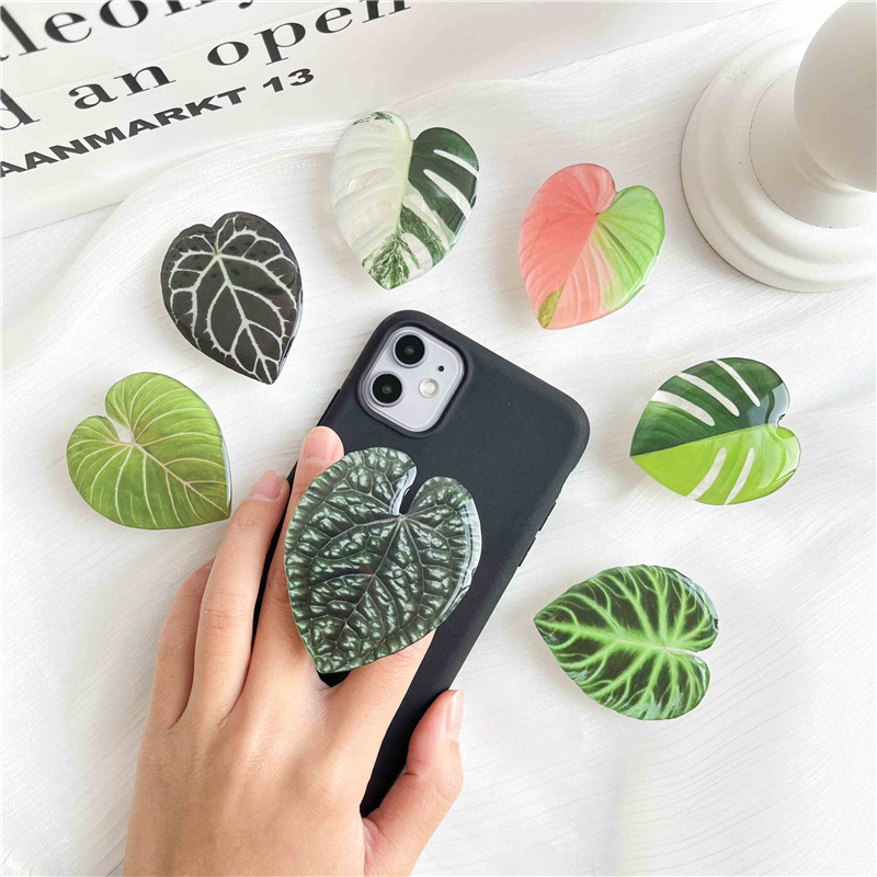 22g Weight Universal Applicable Brands Airbag Bracket Classification ABA, tpu Material Leaves Pattern Casual, Cute Style Leaves ABA Tpu Casual Cute Universal Airbag Bracket 9