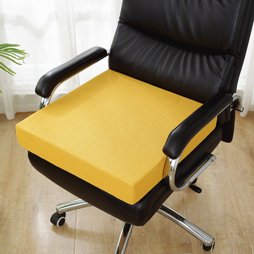 Custom wholesale linen seat cushions with high rebound high-density sponge padding, solid wood sofas, thick chair pads, cotton linen cushions