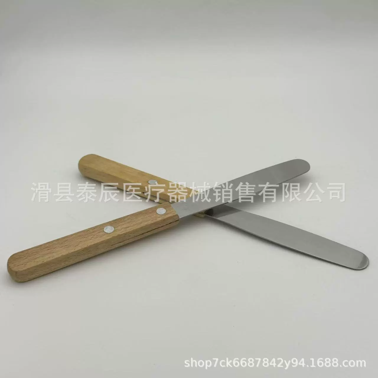 Стоматологический оральный материал из нержавеющей стали деревянная ручка для регулировки гипсовой формы