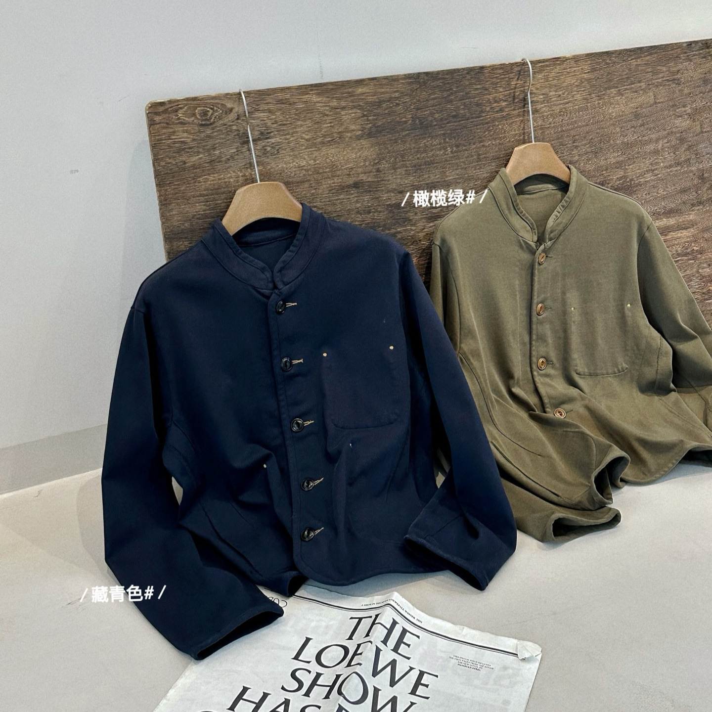 Source Factory Japanese Style Multi-Pocket Retro Jacket 25 Women's Heavy Cotton Washed Embroidered Jacket in Stock Wholesale