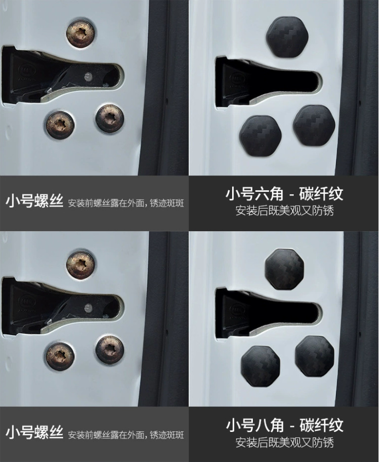 Suitable for JIMNY Jimny JB64/74 door screw waterproof rust protection cover car screw protection cap
