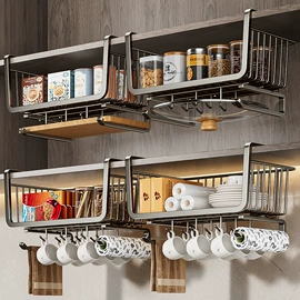 衣钩/挂钩;厨房置物架;卫浴挂件套件