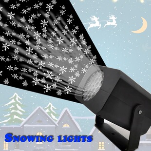 �}�Q���b�ѩ��ͶӰ��������ѩ�� ����LED��ɫѩ�������hѩ�҃ȿ�