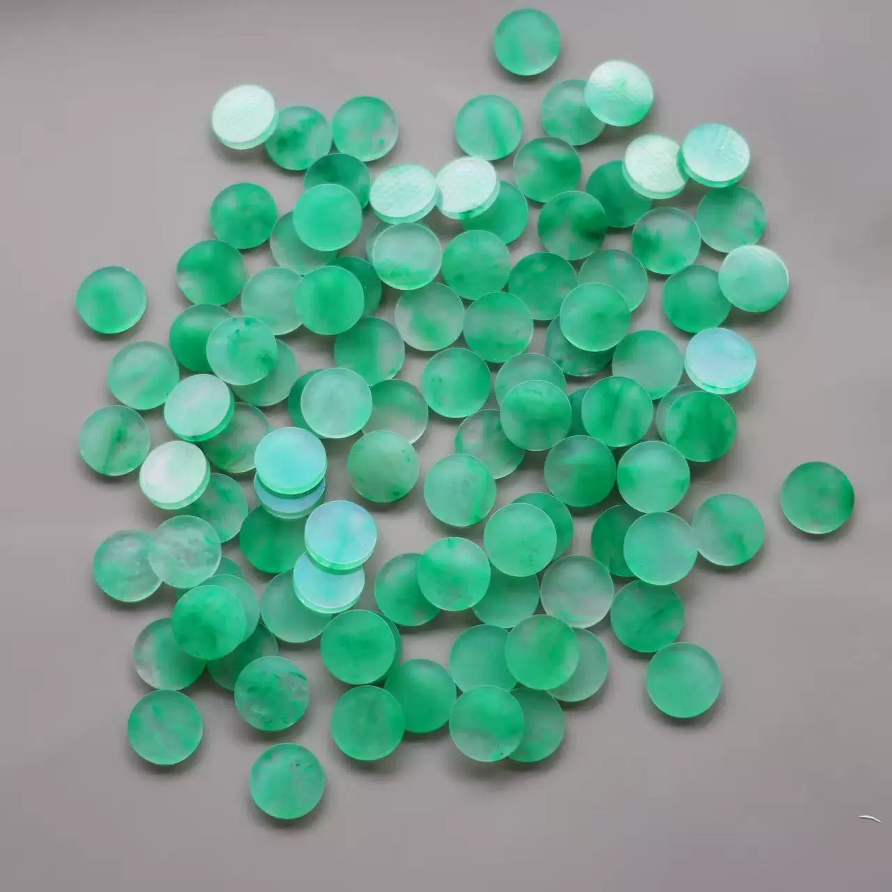 【非洲翠】天然独龙玉圆片圆牌吊坠项链首饰diy古风挂件厂加工