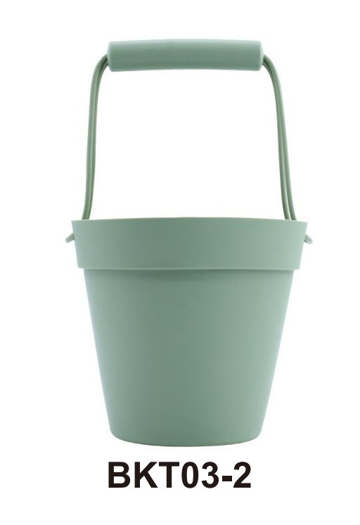 Jugar herramientas de arena Material de silicona Cubo de arena junto al mar Jugar herramientas de arena silicone beach toys