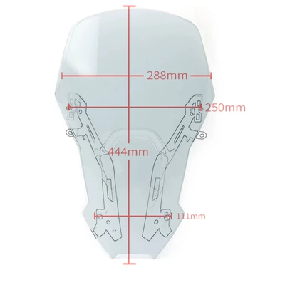 for Honda Crf1100L: Motorcycle front windshield