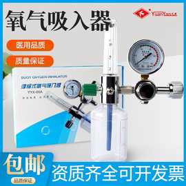 氧气表医用氧气瓶流量压力表减压阀氧气吸入器浮标式湿化瓶氧管罐
