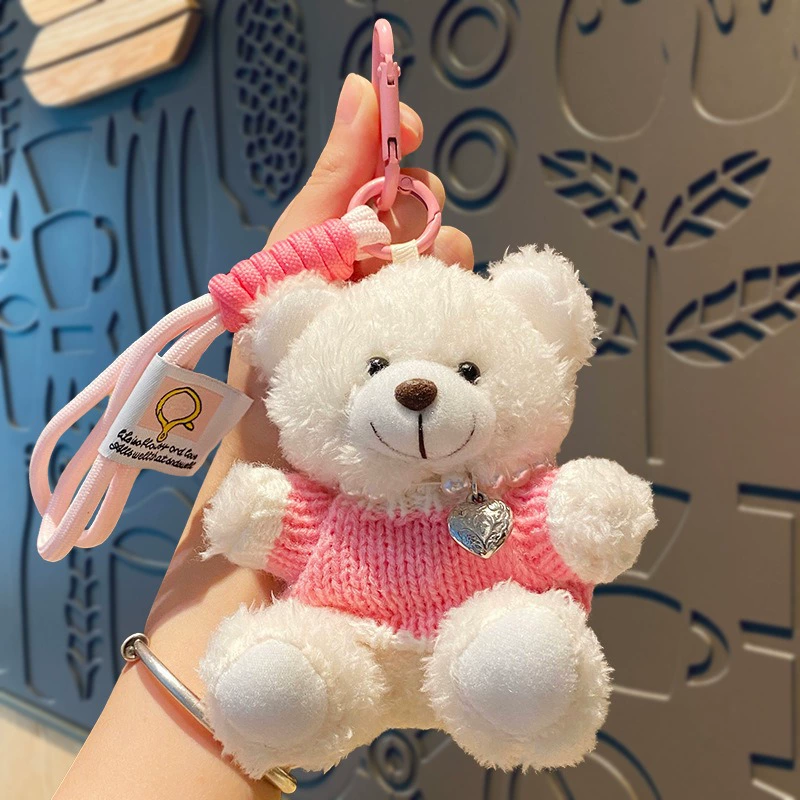 Настоящая Cartoon-ойл? (непонятно) Genuine cartoon oil, keychain, creative doll, cute pendant, with little bears, Birthday gift, wholesale