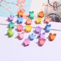 Fresh and cute candy-colored sweet princess-style mini claw clip fringe bangs hair clip for kids Mickey mini hair accessory