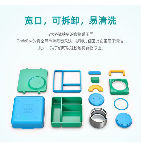 Omiebox Portable Lunch Box Children Stainless Steel Insulated Lunch Box  Compartment Design Carrying Lunch Box Carrying Handle - Smart Remote  Control - AliExpress