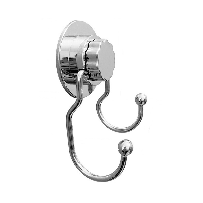 Seamless Paste Large Metal Hook Non-Punch Strong Load-Bearing Sticky Hook Hanging Overcoat Bag Hat Electroplated Double Hook Seamless Paste Large Metal Hook Non-Punch Strong Load-Bearing Sticky Hook Hanging Overcoat Bag Hat Electroplated Double Hook