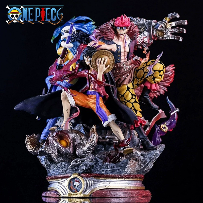 One Piece Фэнтези Бессмертная Птица Марко Аниме сцена статуя Король Навигация Война модель