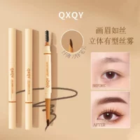 QXQY лезвие трехмерная ручка для бровей, естественно окрашенная корень, четкие и долговечные, водонепроницаемые, устойчивые к поту и не окрашенные