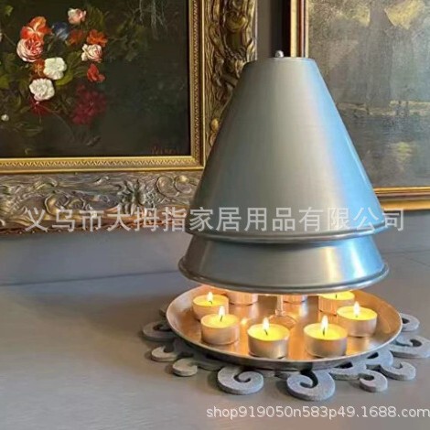 跨境爆款Tea light oven Ceramic radiator铁艺茶蜡加热暖炉铁暖|undefined