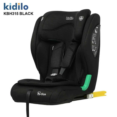 Kidilo Kids Safety Seat for Car, Simple and Portable Foldable Car Baby Seat Isofix
