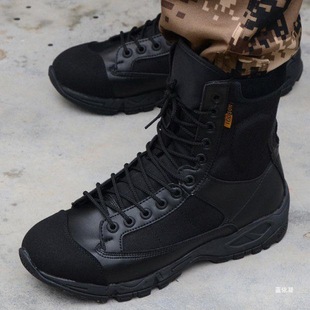 Soft Bottom Breathable Spring and Autumn New Arrival Land Combat Airborne Boots Special Boots Men's Breathable Combat Boots Tactical Boots Security Desert Boots