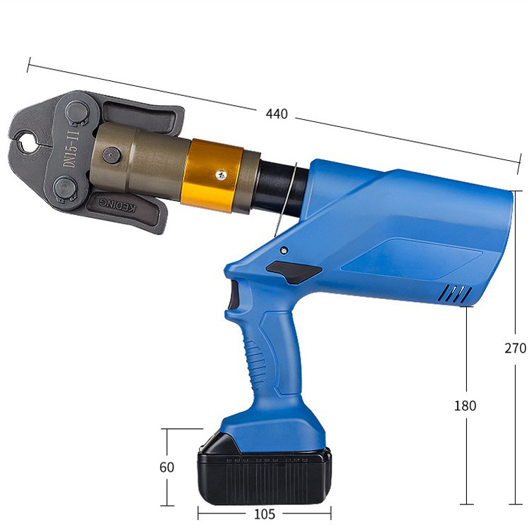 BZ-1528充电式液压压管钳24KN不锈钢管件卡压钳