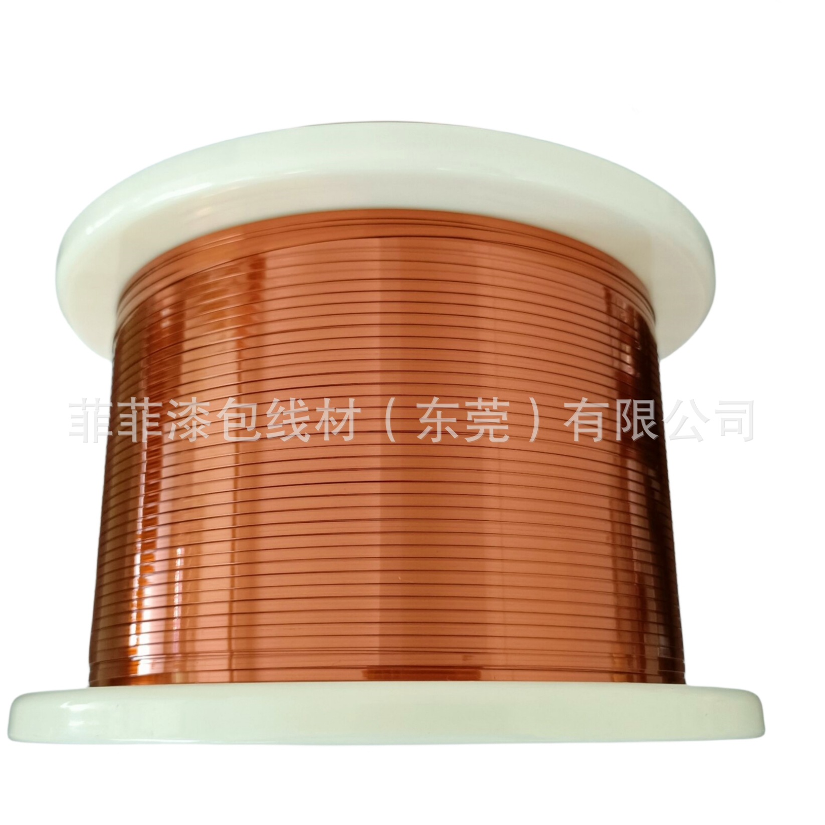 漆包扁平线 AIW220级漆包扁铜线 0.1*1.0 0.2*1.0 高温微细扁线