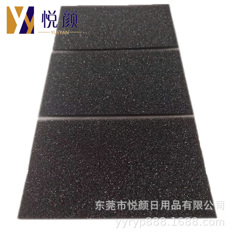 厂家批发各种规格密度海绵片材 黑色聚氨酯海绵 防火阻燃海绵