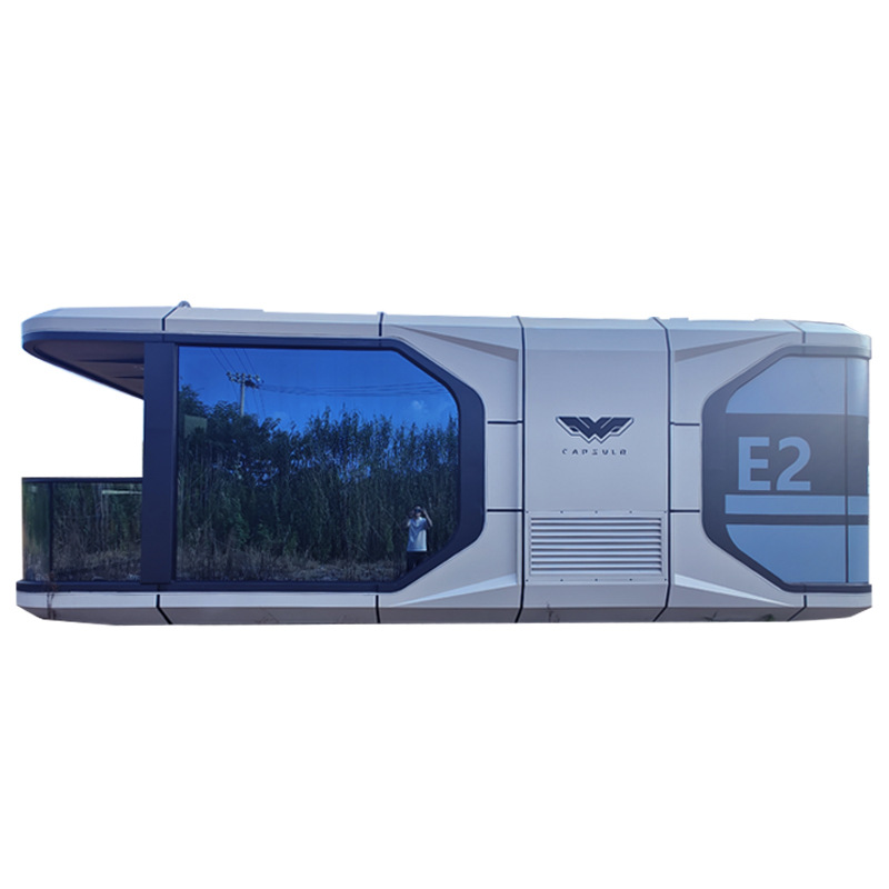 Habitación Móvil Tipo Cápsula Espacial para Hotel B&B, Habitación con Cielo Estrellado, Terraza Exterior, Habitación de Camping, Modelo Móvil de Fácil Montaje, Modelo Popular en Internet