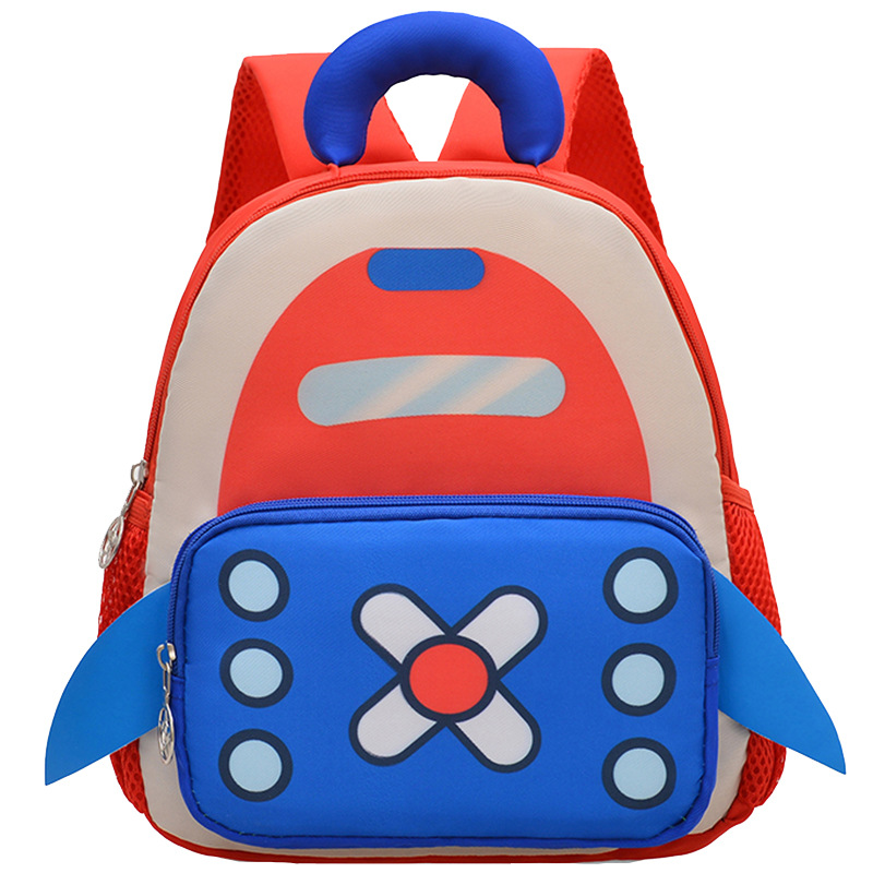 Mochila infantil transfronteriza de dibujos animados, nueva mochila preescolar transpirable para niños de 3 años y 5 años.